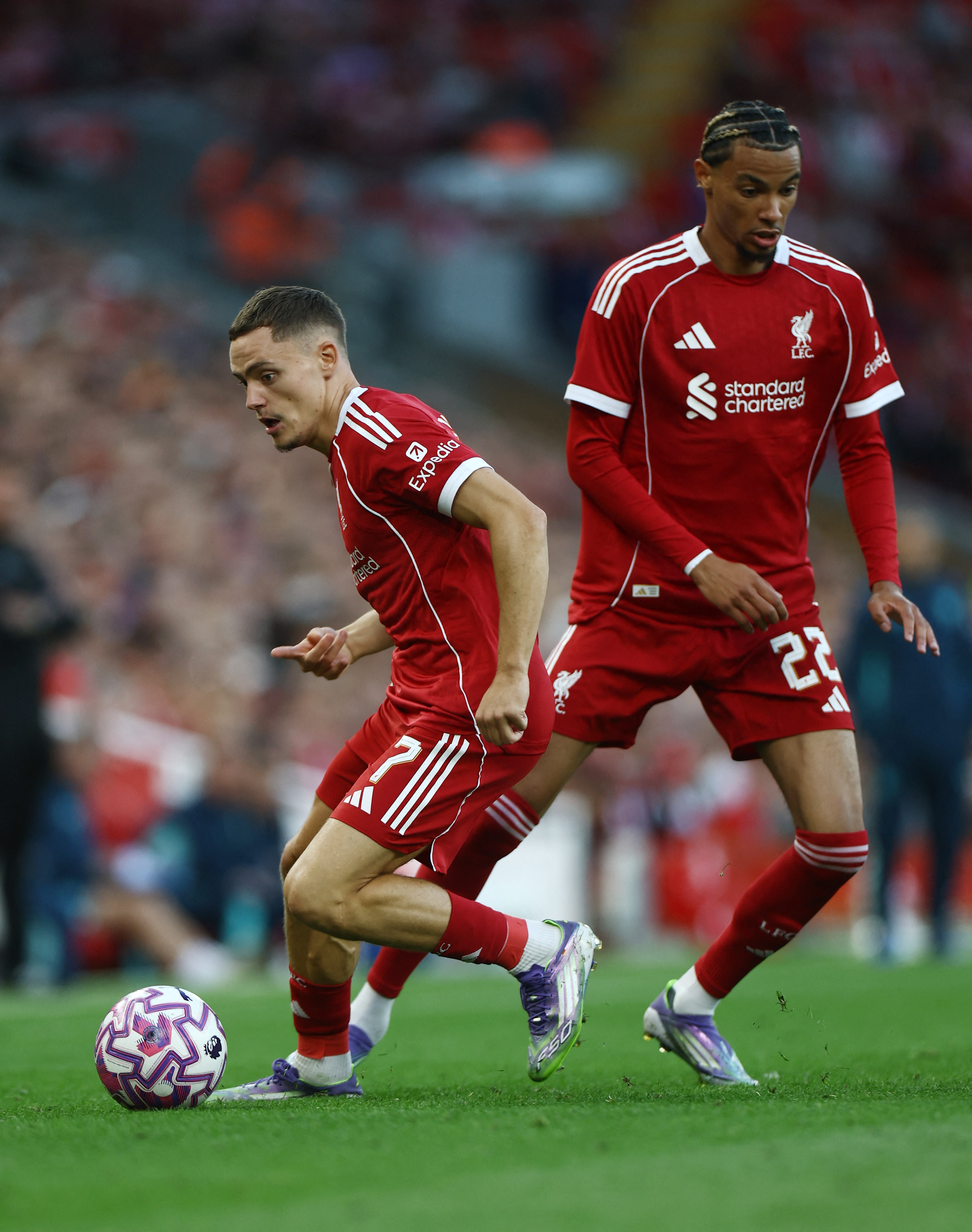 B体育官方-埃基蒂克：在德国时就很欣赏维尔茨，我真的很享受和他一起踢球